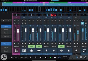 Studio One Remote DAW control application Android iOS Windows