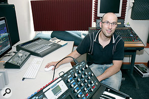 SOS reader Andrew Kingslow in his revamped studio.