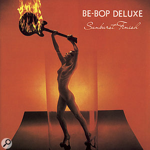 Bill Nelson: Sunburst Finish album cover, showing the transparent tube around the girl.