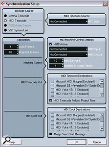 The Synchronisation Setup window has been redesigned in SX 3 to make it easier to understand the settings and how they interact with each other.