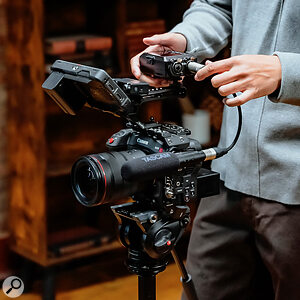 While it works perfectly well as a high‑quality audio recorder in its own right, the FR‑AV2 includes a number of features aimed at audio for video work.