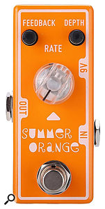 Tone City Summer Orange phaser pedal.