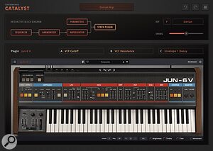 Toneworks Catalyst softsynth host arpeggiator chord harmoniser step sequencer parameter automation plug-in