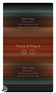 Travis & Fripp II app.