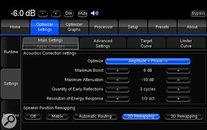 The Settings window offers plenty of scope for tweaking, but approach the Advanced tab with caution!