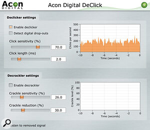 While simple audio editing methods can deal with the majority of mouth clicks, occasionally you may need to bring in specialist click‑removal tools such as Acon Digital DeClick, iZotope De‑click and Sonnox DeClicker.