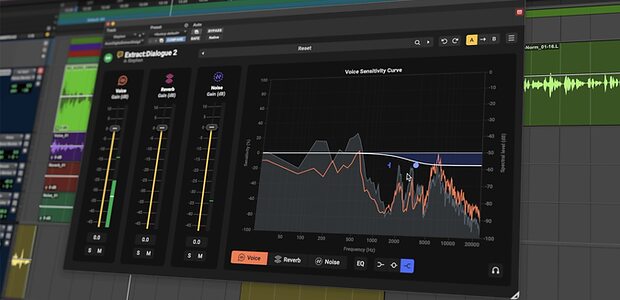 Acon Digital Extract:Dialogue 2 voice clean-up restoration plug-in
