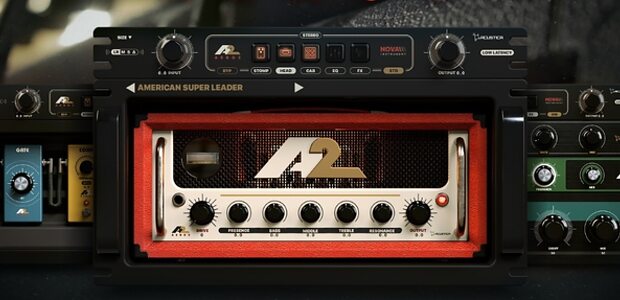 Acustica Audio Aero 2 guitar amp cabinet effects modelling software plug-in