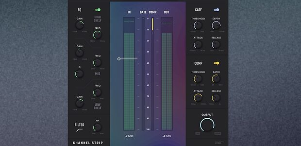 AIR Music Tech Channel Strip free audio processing plug-in