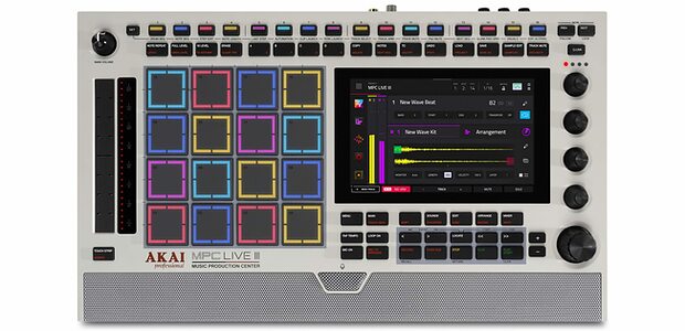 Akai Pro MPC Live III Retro sampler drum machine