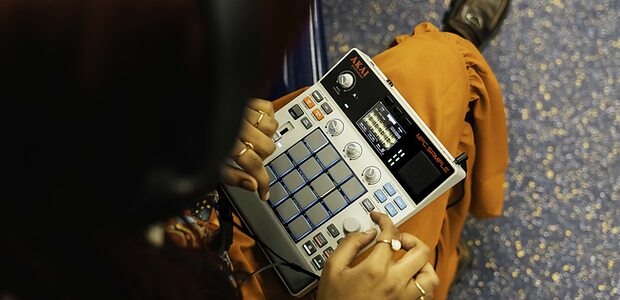 Akai Pro MPC Sample portable battery-powered sampler