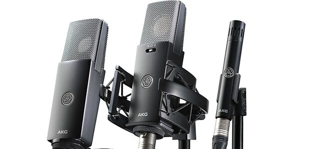 AKG C-Series C104 C114 C151 studio music content creator streamer podcast capacitor condenser microphones