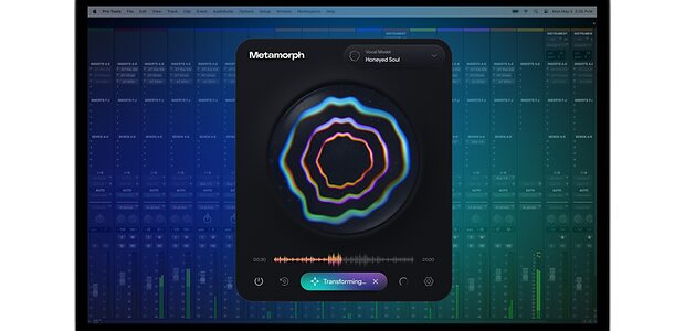 Antares Metamorph AI vocal transformation plug-in offline native