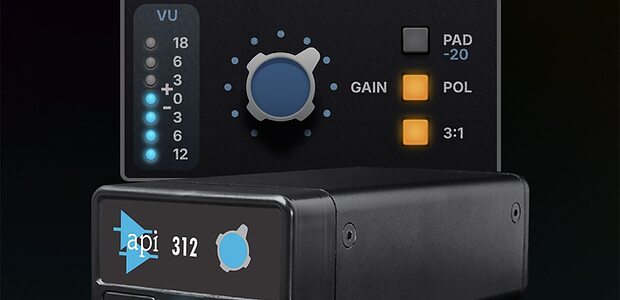 API 312 SEPIA Karno modular platform mic preamp
