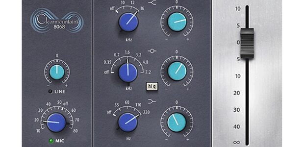 Apogee Clearmountain's Neve 8060 analogue console preamp EQ plug-in