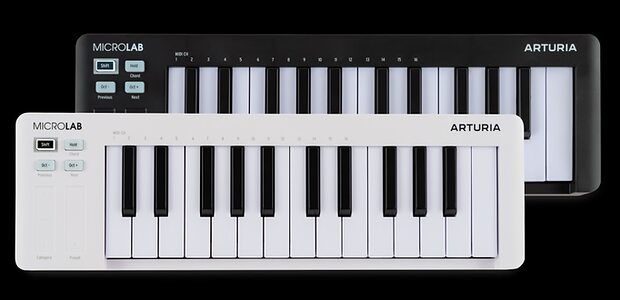 Arturia MicroLab Mk3 ultra-compact mini MIDI keyboard controller