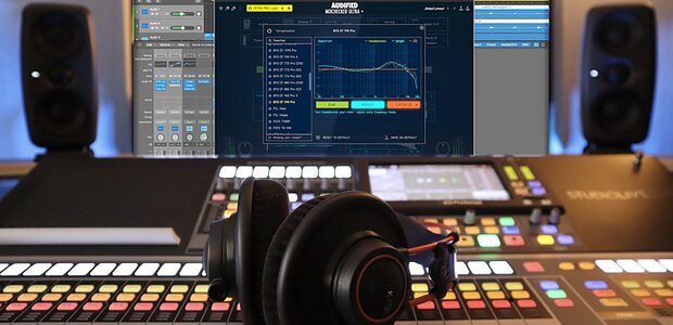 Audified MixChecker Ultra+ headphone calibration correction plug-in