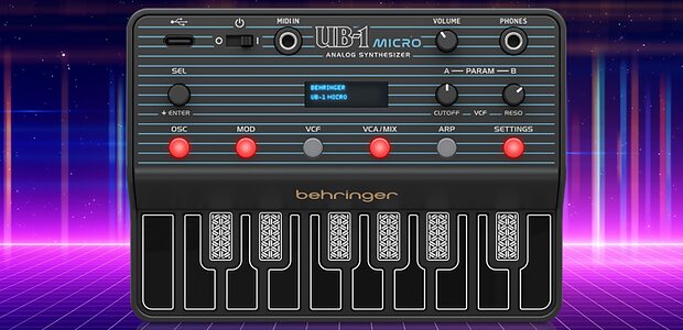 Behringer UB-1 Micro Oberheim-inspired miniature analogue synthesizer