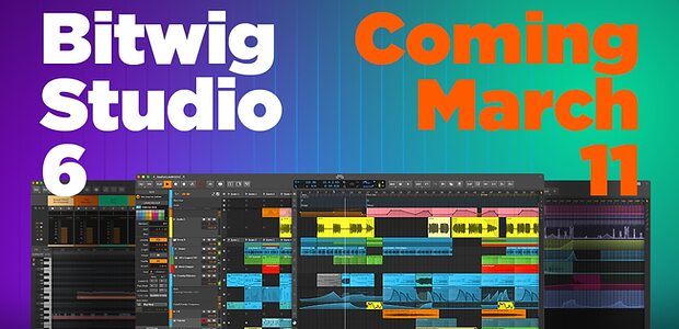 Bitwig Studio 6 DAW software update