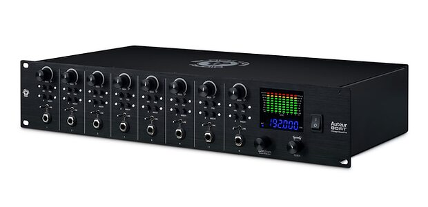 Black Lion Audio Auteur 8DAT ADAT eight-channel preamp expander master clock