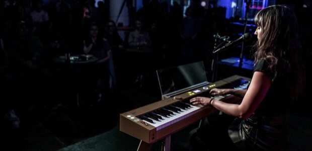Casio Sessions UK singer-songwriter piano player competition live performance