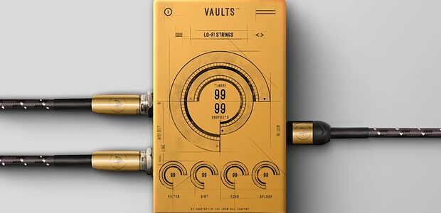The Crow Hill Company Vaults Lo-Fi Strings vintage cassette tape sample library