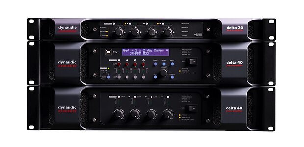 Dynaudio Delta studio monitor power amplifiers