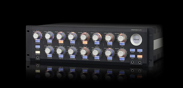elysia Channex Studio analogue hardware channel strip preamp compressor dynamic EQ plug-in recall
