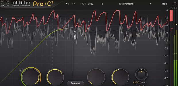 FabFilter Pro-C 3 compressor plug-in
