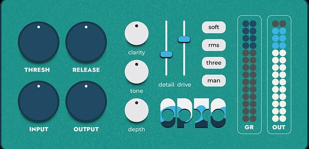 fedDSP Opto optical compressor emulation plug-in