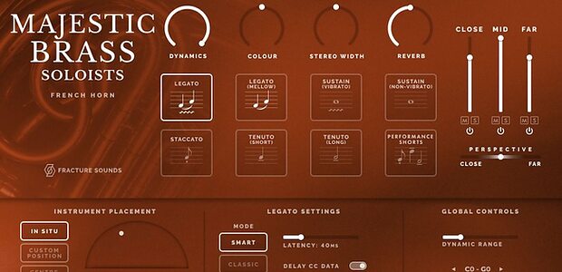 Fracture Sounds Majestic Brass Soloists solo orchestral sample library