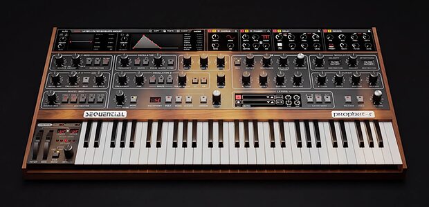GForce Sequential Prophet-5 vintage analogue synthesizer software emulation