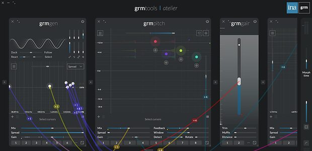 GRM Tools Atelier sound-design modular virtual instrument platform