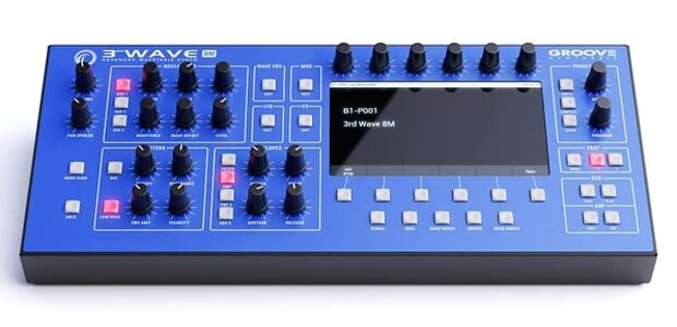Groove Synthesis 3rd Wave 8M desktop PPG wavetable FM sampling synth module