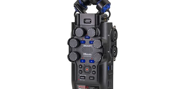 Zoom H6studio digital recorder - front