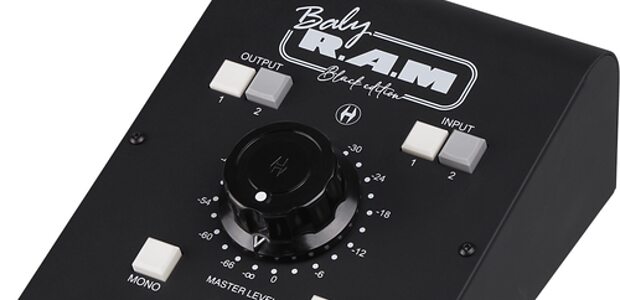 Heritage Audio Baby RAM Black Edition passive studio monitor controller