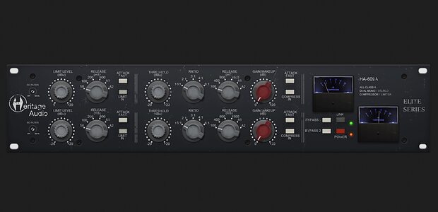 Heritage Audio HA-609A plug-in Neve 33609 diode-bridge compressor