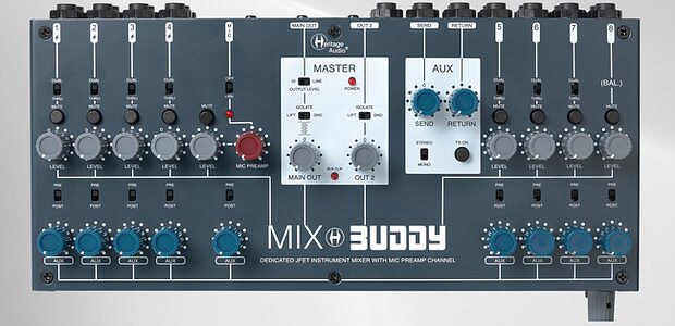 Heritage Audio Mix Buddy instrument-level mixer