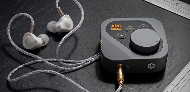 IK Multimedia ARC On-Ear IEM in-ear monitoring hardware correction system
