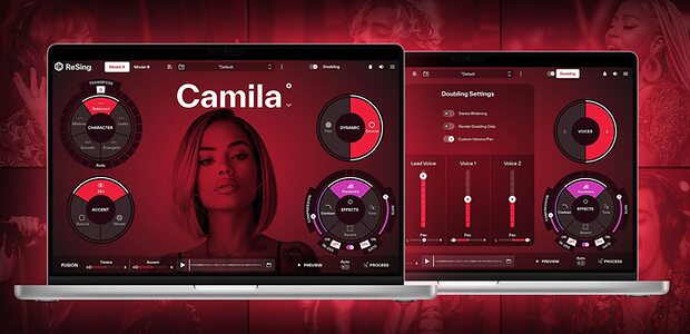 IK Multimedia ReSing Doubling double-track vocal ensemble generation plug-in