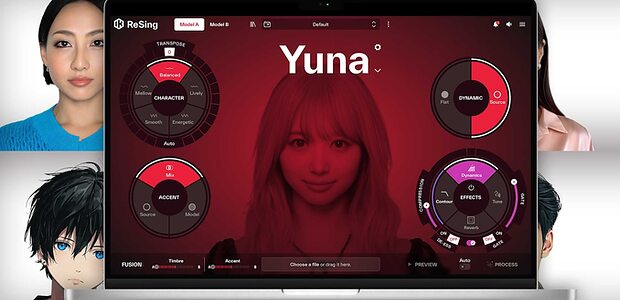 IK Multimedia ReSing Voices Japanese Pack AI vocal creation tool expansion
