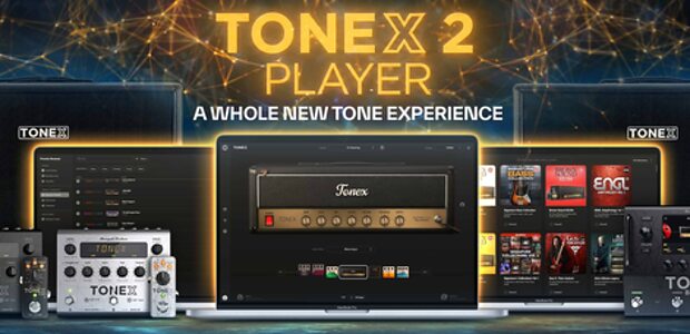 IK Multimedia Tonex 2 Player amp effects modelling software editor
