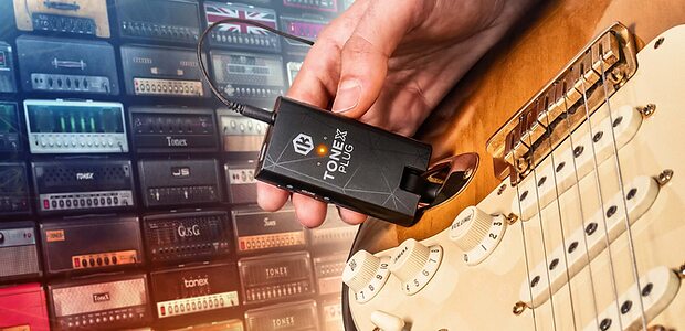 IK Multimedia TONEX Plug compact portable amp effects modelling hardware