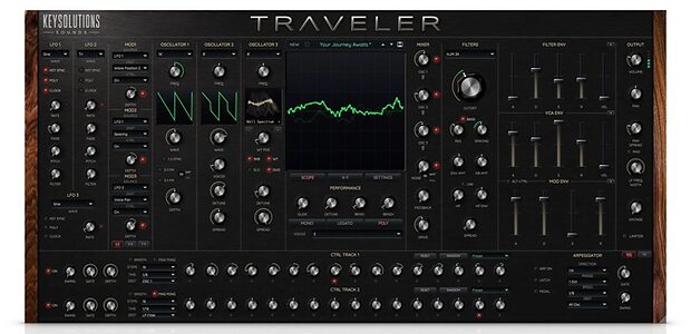 Keysolutions Sounds Traveler software synthesizer