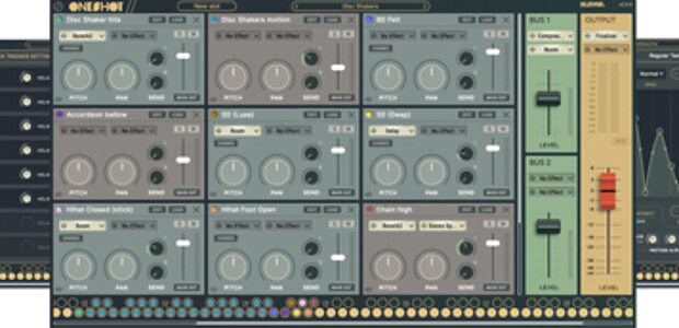 Klevgrand OneShot2 software drum sampler