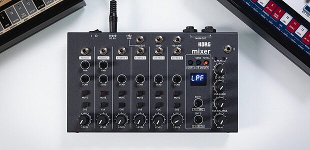Korg NTS-4 analogue mixer DIY kit self-build