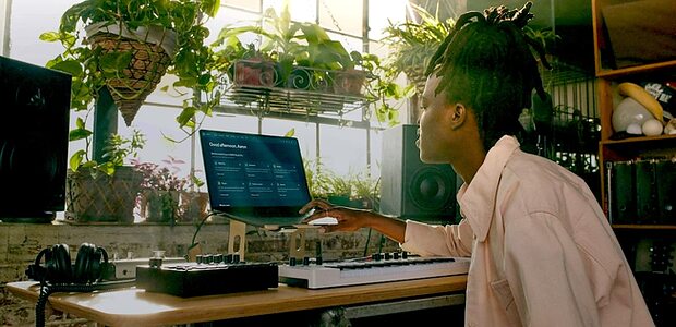 LANDR Fair Trade AI earn royalties from AI music tool training
