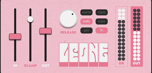 fedDSP leONE dual-stage limiter tube valve transformer saturation plug-in