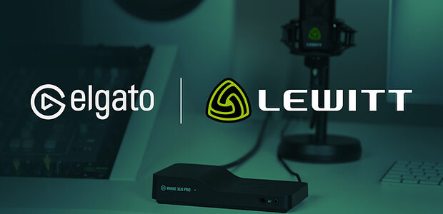 Lewitt Elgato Wave 3 XLR audio interface