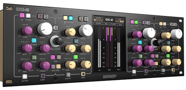 McDSP DC-2 Dual Compressor APB plug-in controlled hardware